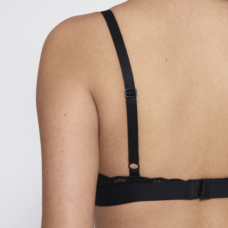 Soft lace bra "Lace bra" Black